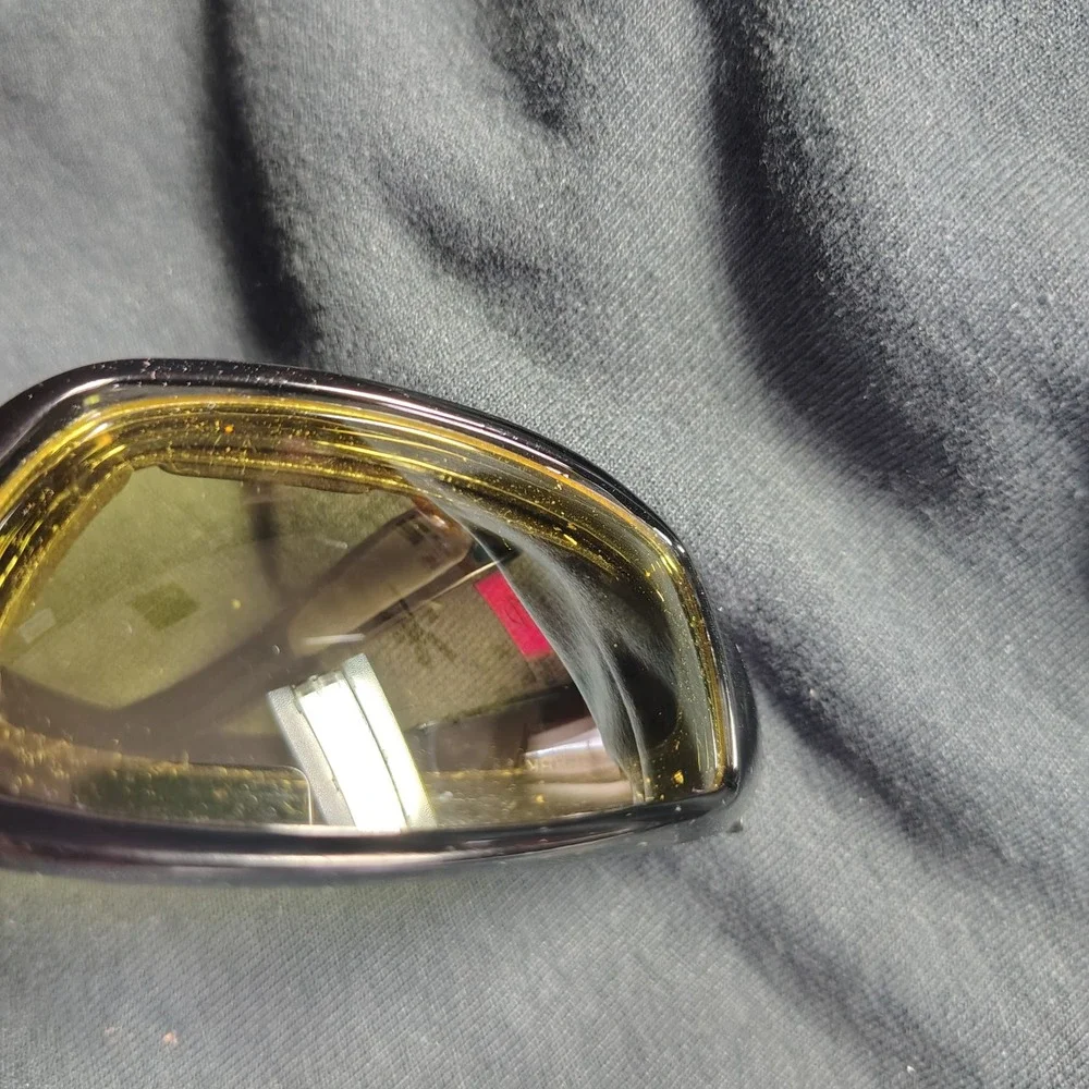 Bell Spark Sunglasses Black Yellow Tinted Padded Cycling Moto Nighttime